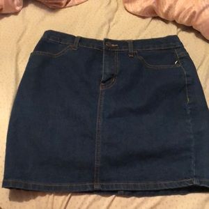 Jean Skirt
